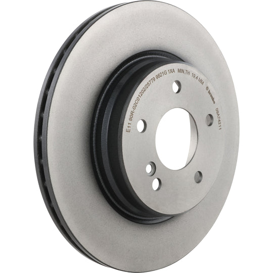 09.A742.11 Brembo Premium Coated Vented Brake Rotor Brembo Brake Canada