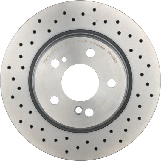 09.A742.31 Brembo Premium Coated Vented Brake Rotor Brembo Brake Canada