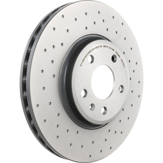 KTX0152 Brembo Ceramic Brake Pad and XTRA PVT Drilled Brake Disc Kit Brembo Brake Canada