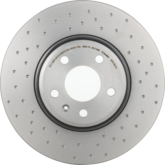 KTX0152 Brembo Ceramic Brake Pad and XTRA PVT Drilled Brake Disc Kit Brembo Brake Canada