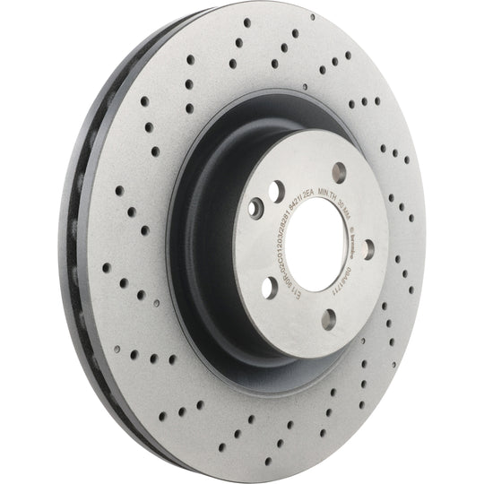 09.A817.11 Brembo Premium Coated Vented Brake Rotor Brembo Brake Canada
