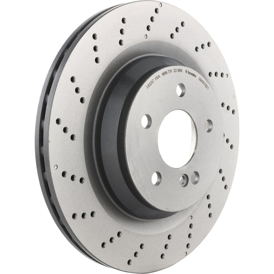 09.A818.21 Brembo Premium Coated Vented Brake Rotor Brembo Brake Canada