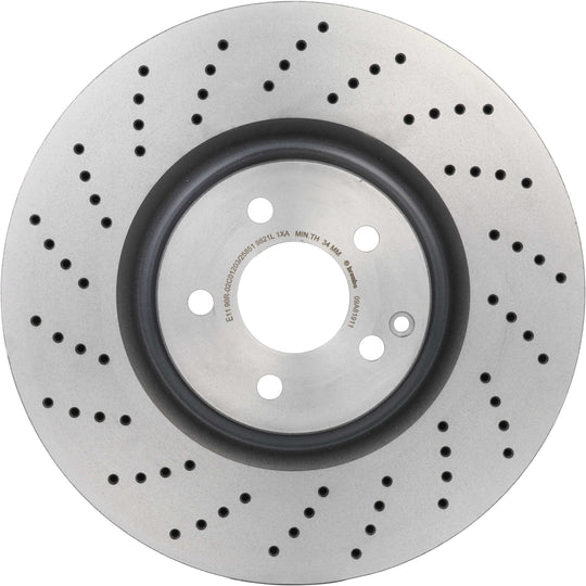 09.A819.11 Brembo Premium Coated Vented Brake Rotor Brembo Brake Canada