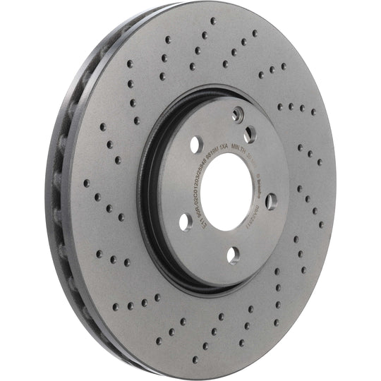 09.A828.11 Brembo Premium Coated Vented Brake Rotor Brembo Brake Canada