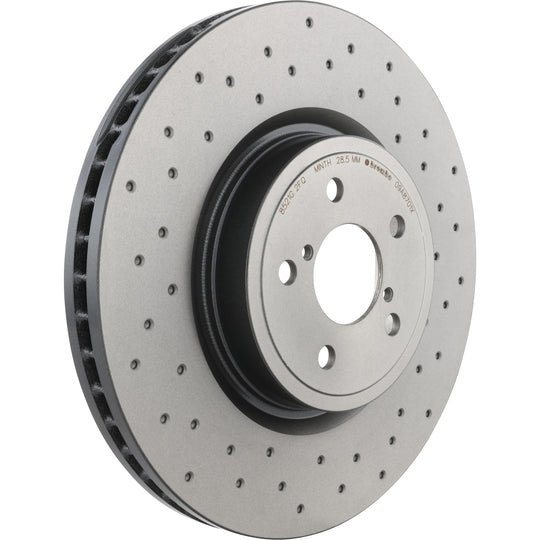 09.A870.1X Brembo Premium UV Coated XTRA Cross Drilled Brake Rotor Brembo Brake Canada