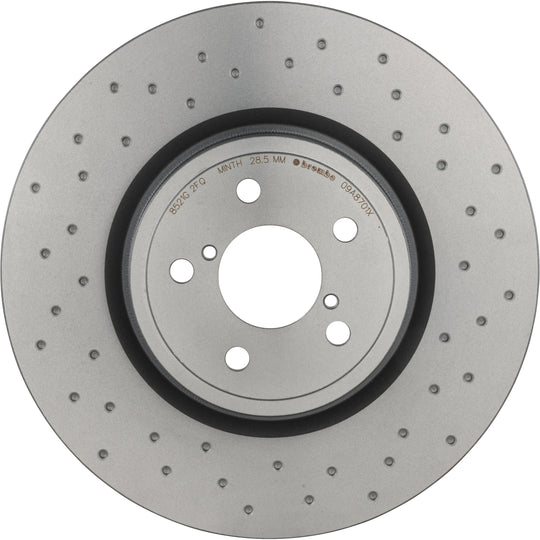 09.A870.1X Brembo Premium UV Coated XTRA Cross Drilled Brake Rotor Brembo Brake Canada