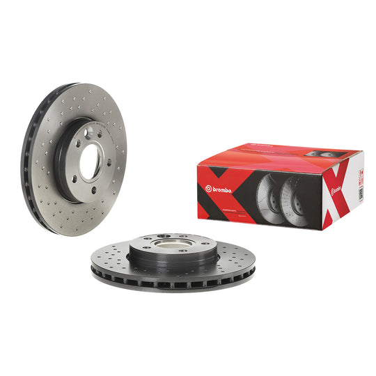 09.A905.1X Brembo Premium UV Coated XTRA Cross Drilled Brake Rotor Brembo Brake Canada