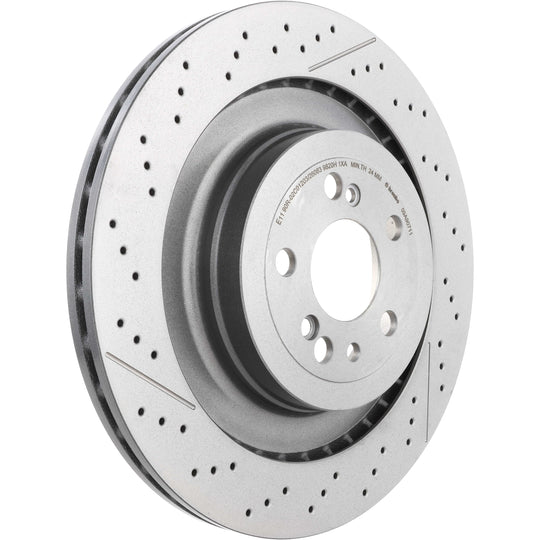 09.A907.11 Brembo Premium Coated Vented Brake Rotor Brembo Brake Canada