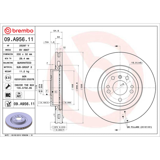 KT00305 Brembo Disc Brake Kit Brembo Brake Canada
