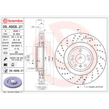 Load image into Gallery viewer, 09.A958.21 Brembo Premium Coated Vented Brake Rotor Brembo Brake Canada