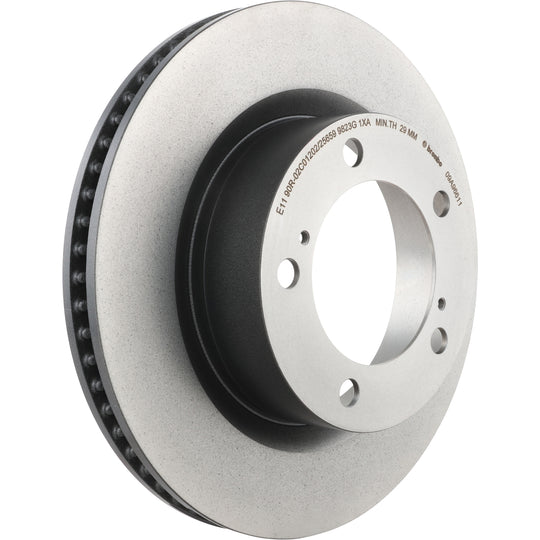 KT00489 Brembo Ceramic Brake Pad and UV Coated Vented  Brake Disc Kit Brembo Brake Canada
