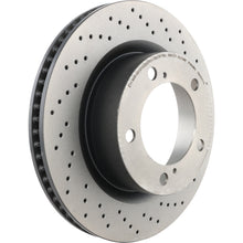 Load image into Gallery viewer, 09.A966.1X Brembo Premium UV Coated XTRA Cross Drilled Brake Rotor Brembo Brake Canada