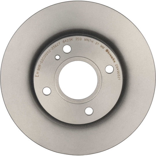 09.A968.21 Brembo Premium Coated Vented Brake Rotor Brembo Brake Canada