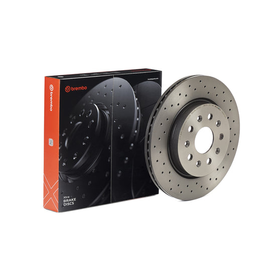 09.A972.1X Brembo Premium UV Coated XTRA Cross Drilled Brake Rotor Brembo Brake Canada