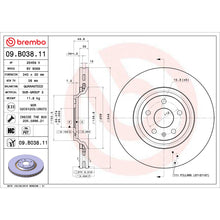 Load image into Gallery viewer, KT00417 Brembo Ceramic Brake Pad and UV Coated PVT  Brake Disc Kit Brembo Brake Canada