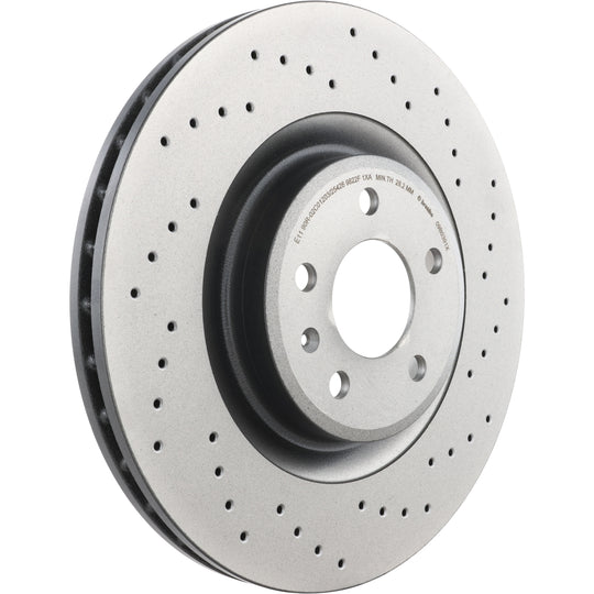 KTX4055 Brembo Low-Met Brake Pad and XTRA Vented Drilled Brake Disc Kit Brembo Brake Canada