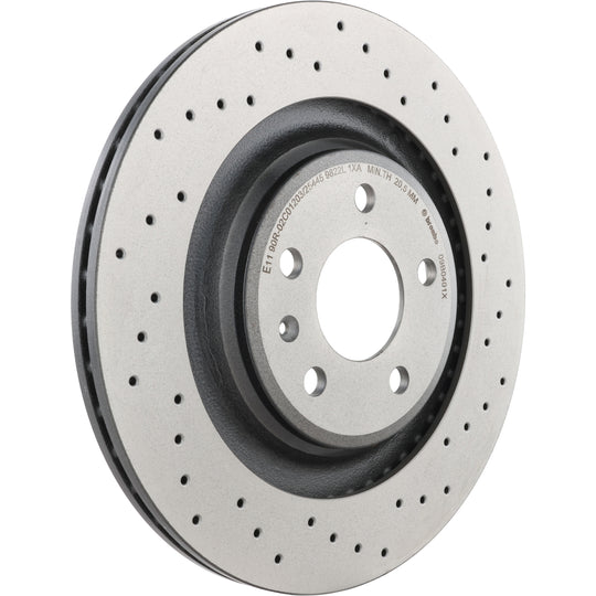 KTX4066 Brembo Low-Met Brake Pad and XTRA Vented Drilled Brake Disc Kit Brembo Brake Canada