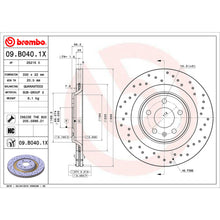 Load image into Gallery viewer, KTX0100 Brembo Ceramic Brake Pad and XTRA Vented Drilled Brake Disc Kit Brembo Brake Canada