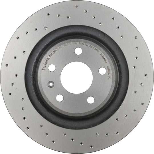 KTX4066 Brembo Low-Met Brake Pad and XTRA Vented Drilled Brake Disc Kit Brembo Brake Canada