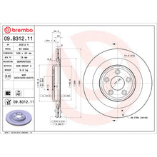Load image into Gallery viewer, KT00A94 Brembo Ceramic Brake Pad and UV Coated PVT  Brake Disc Kit Brembo Brake Canada