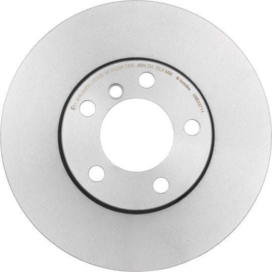 09.B337.11 Brembo Premium Coated Vented Brake Rotor Brembo Brake Canada