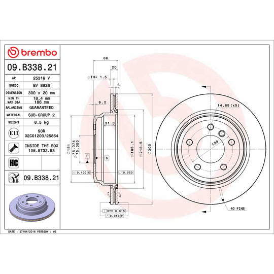 KT00053 Brembo Disc Brake Kit Brembo Brake Canada