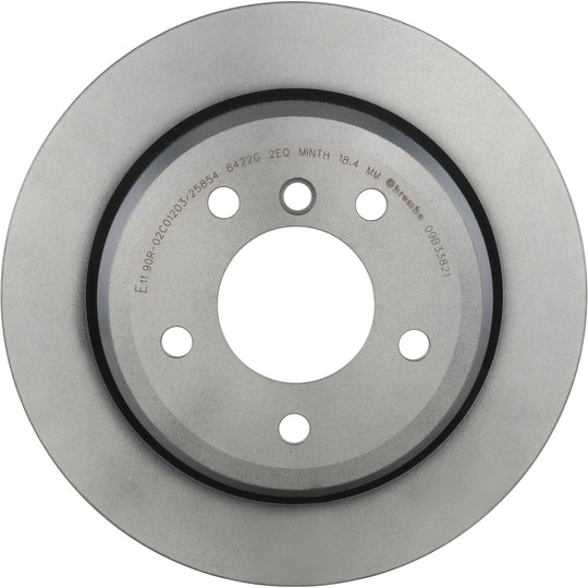 09.B338.21 Brembo Premium Coated Vented Brake Rotor Brembo Brake Canada