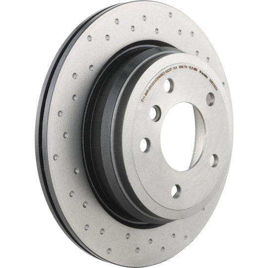 09.B338.2X Brembo Premium UV Coated XTRA Cross Drilled Brake Rotor Brembo Brake Canada