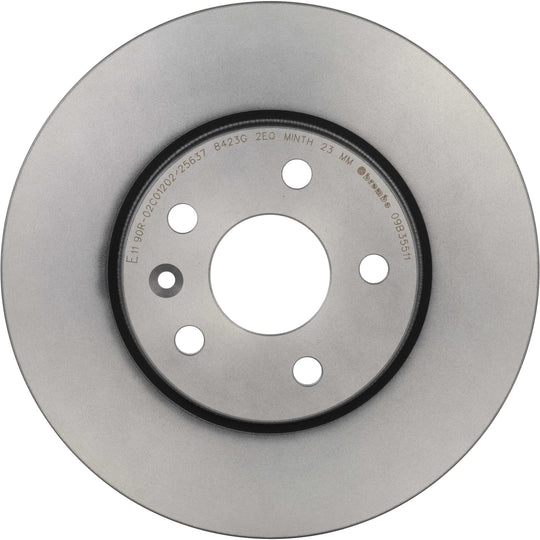 09.B355.11 Brembo Premium Coated Vented Brake Rotor Brembo Brake Canada