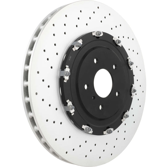 KT04316 Low-Met Brake Pad and Floating PVT Drilled Brake Disc Kit Brembo Canada