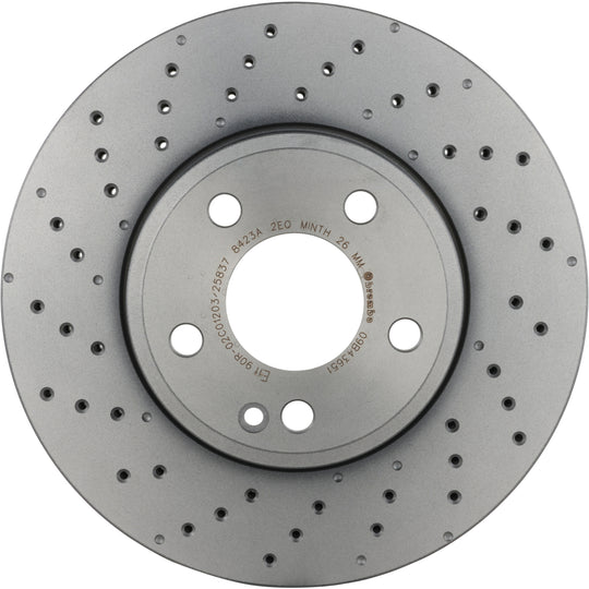 09.B436.51 Brembo Premium UV Coated Front Brake Rotor Brembo Brake Canada