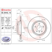 Charger l'image dans la galerie, 09.B442.10 Brembo Premium Vented Brake Rotor Brembo Brake Canada