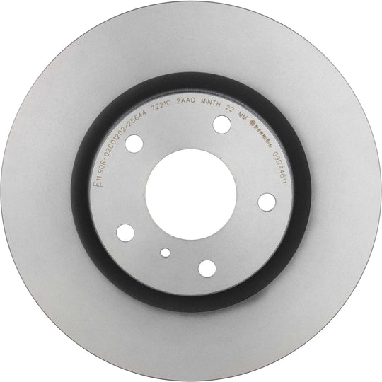 09.B446.11 Brembo Premium Coated Vented Brake Rotor Brembo Brake Canada