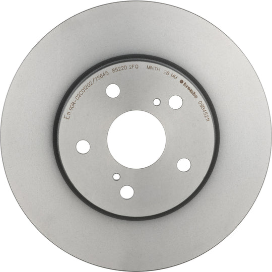 09.B452.11 Brembo Premium Coated Vented Brake Rotor Brembo Brake Canada