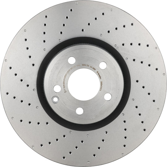 09.B474.11 Brembo Premium Coated Vented Brake Rotor Brembo Brake Canada