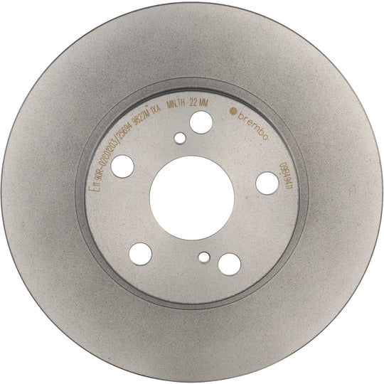 09.B494.11 Brembo Premium Coated Vented Brake Rotor Brembo Brake Canada