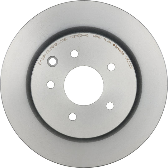 09.B522.11 Brembo Premium Coated Vented Brake Rotor Brembo Brake Canada