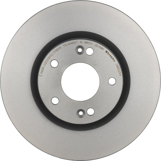 09.B525.11 Brembo Premium Coated Vented Brake Rotor Brembo Brake Canada