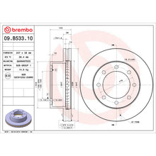 Charger l'image dans la galerie, KT00775 Brembo Ceramic Brake Pad and Standard Vented  Brake Disc Kit Brembo Brake Canada