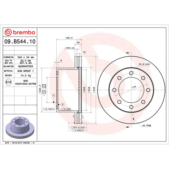KT00114 Brembo Disc Brake Kit Brembo Brake Canada