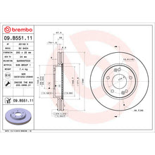 Load image into Gallery viewer, KT00916 Brembo Ceramic Brake Pad and UV Coated Vented  Brake Disc Kit Brembo Brake Canada