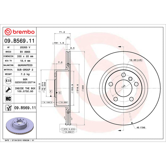 KT00372 Brembo Disc Brake Kit Brembo Brake Canada
