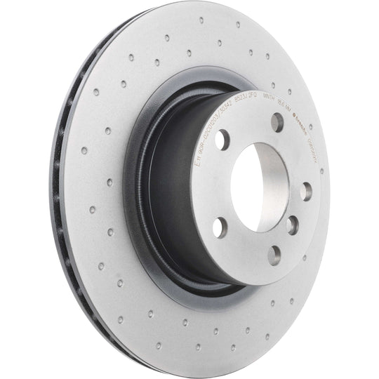 09.B569.1X Brembo Premium UV Coated XTRA Cross Drilled Brake Rotor Brembo Brake Canada