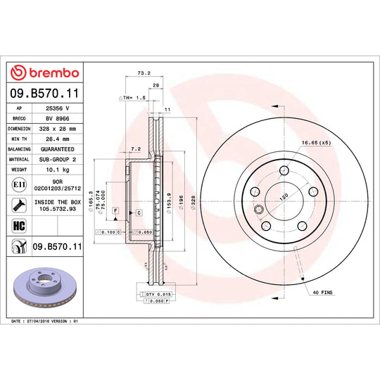 KT00024 Brembo Disc Brake Kit Brembo Brake Canada