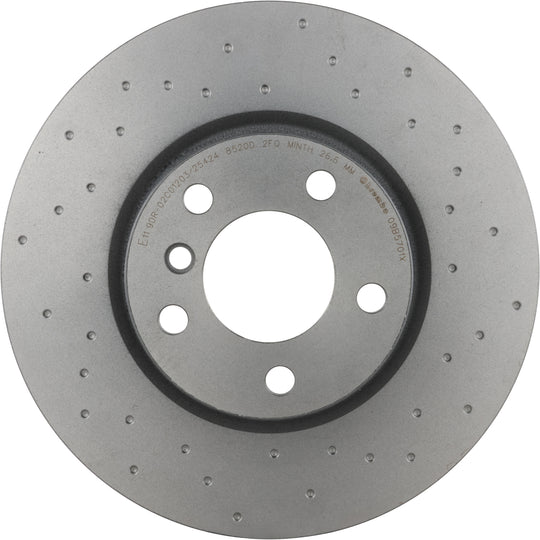 09.B570.1X Brembo Premium UV Coated XTRA Cross Drilled Brake Rotor Brembo Brake Canada