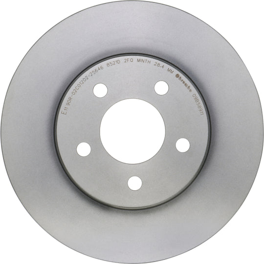 09.B589.11 Brembo Premium Coated Vented Brake Rotor Brembo Brake Canada