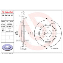 Charger l'image dans la galerie, KT00851 Brembo Ceramic Brake Pad and Standard Vented  Brake Disc Kit Brembo Brake Canada