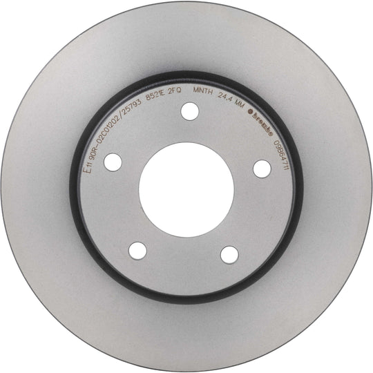 09.B647.11 Brembo Premium Coated Vented Brake Rotor Brembo Brake Canada