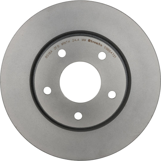 09.B647.21 Brembo Premium Coated Vented Brake Rotor Brembo Brake Canada