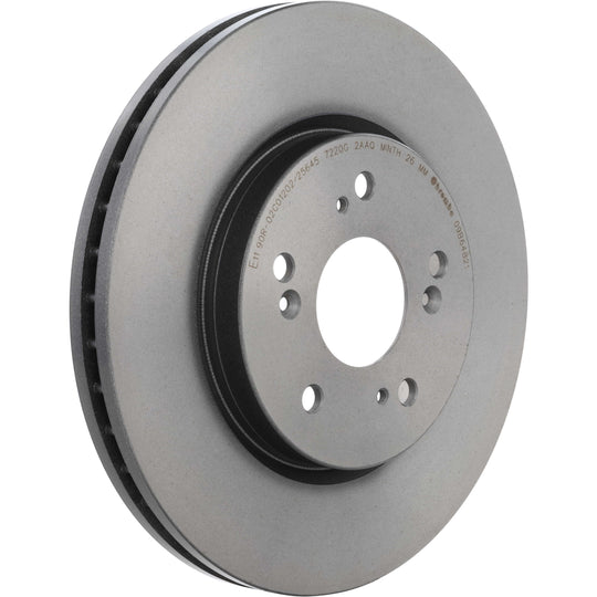 09.B648.21 Brembo Premium Coated Vented Brake Rotor Brembo Brake Canada